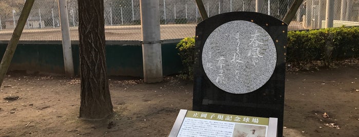 Masaoka Shiki Memorial Baseball Ground is one of Tokyo - II (Sumida/Taito/Koto, etc.).