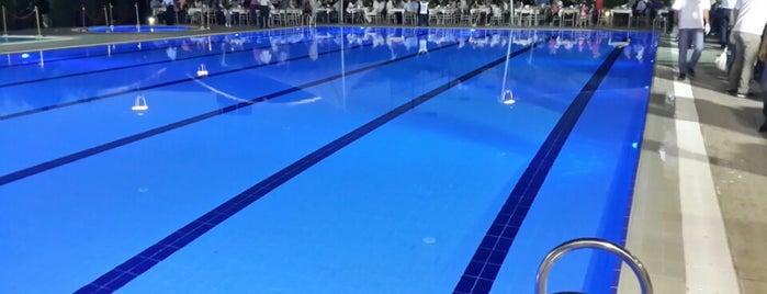 Ahi Evran Üniversitesi fizik tedavi yüzme havuzu is one of Locais salvos de Emel🦋.