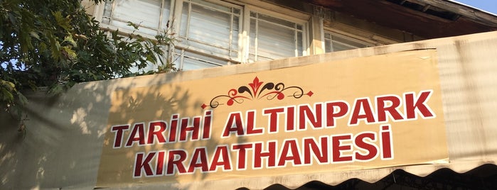 Tarihi Altınpark Kıraathanesi is one of İzmir2.