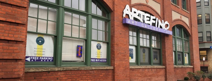 Artefino Art Gallery and Cafe is one of Cleveland.