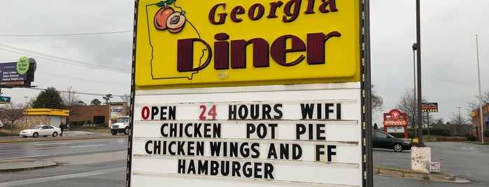 Georgia Diner is one of Frequent Stops.