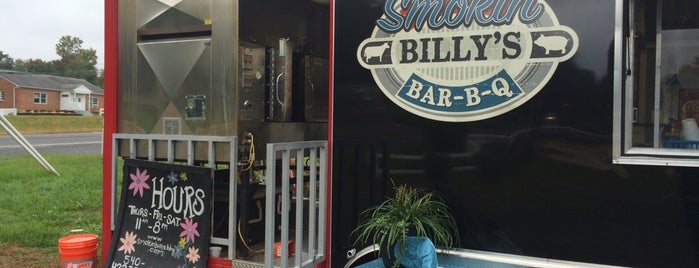 Smokin' Billy's Barbecue is one of Virginia Restaurants.