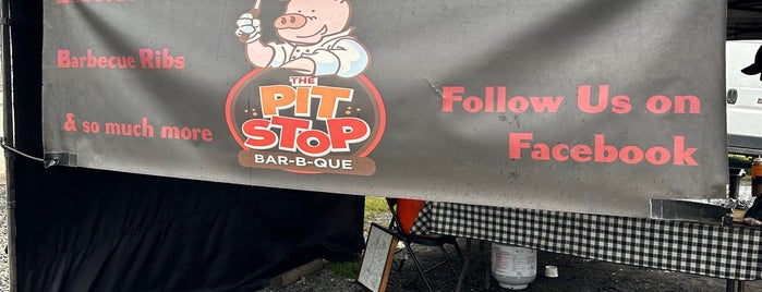 The Pit Stop BBQ is one of Places Near Mom Leg Rehab.