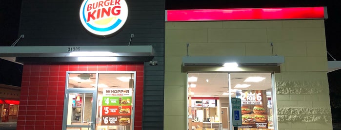 Burger King is one of Orte, die Dan gefallen.