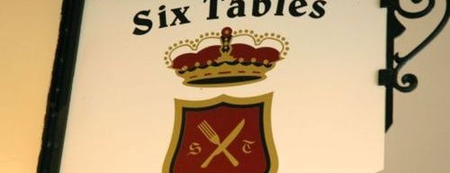 Six Tables+ is one of South Florida's Ten Most Romantic Restaurants.