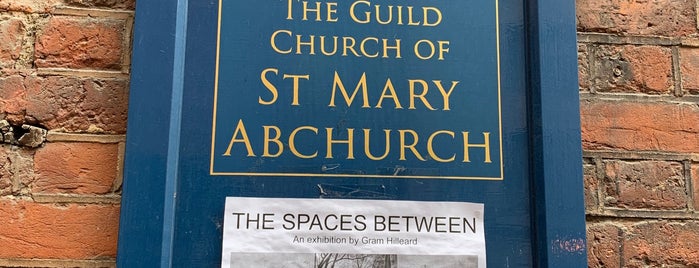 St Mary Abchurch is one of London Stef.