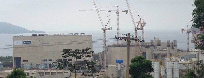 Canteiro de obras de Angra 3 NPP is one of Central Nuclear.