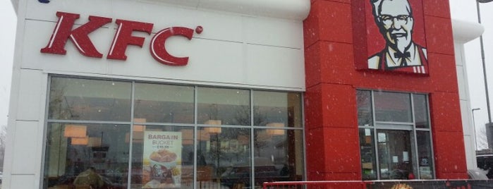 KFC is one of Kevin’s Liked Places.