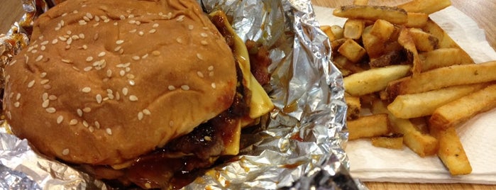 Five Guys is one of Philly's Most Mouthwatering Burgers.