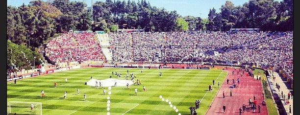 Estádio Nacional do Jamor is one of UEFA Champions League finals.