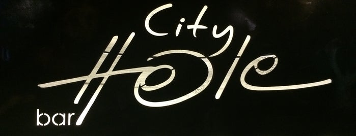 City Hole is one of Bars.