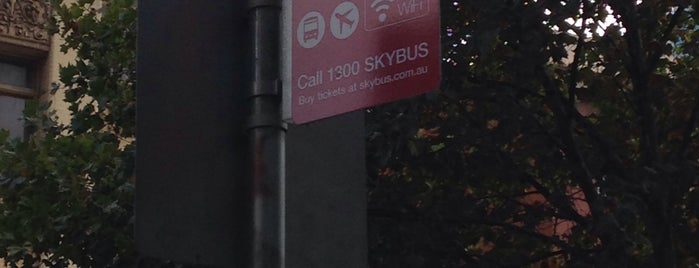 Skybus Stop 6N/8S is one of SYD MEL 2019.