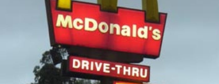 McDonald's is one of Kieran : понравившиеся места.