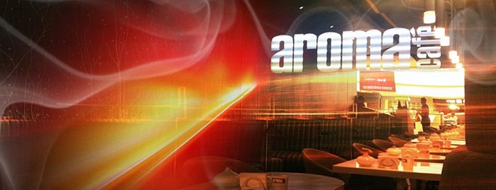 Aroma Cafe is one of Locais curtidos por Dmitriy.