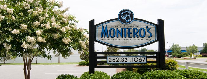 Montero's Restaurant, Bar & Catering is one of สถานที่ที่ Christian ถูกใจ.