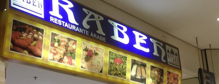 Rabeh restaurante árabe is one of Tempat yang Disukai Leandro.
