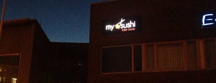 My Sushi takeaway is one of Sofiya : понравившиеся места.