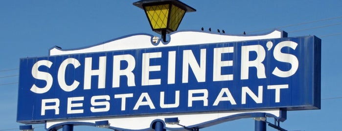 Schreiner's Restaurant is one of David'in Beğendiği Mekanlar.