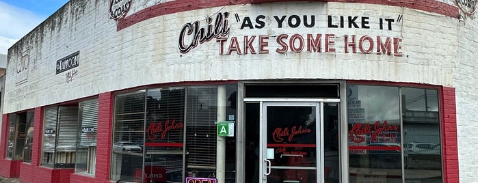 Chili John's is one of Diners, Drive-Ins & Dives 1.