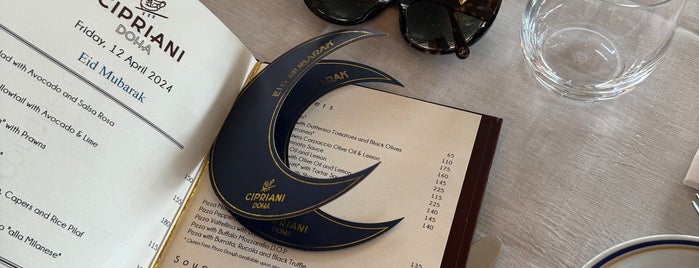 Cipriani is one of Doha.