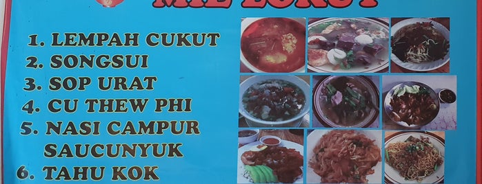 Mie Lokut is one of Kuliner Bangka.