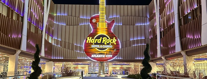 Hard Rock Hotel & Casino Atlantic City is one of Tempat yang Disukai David.