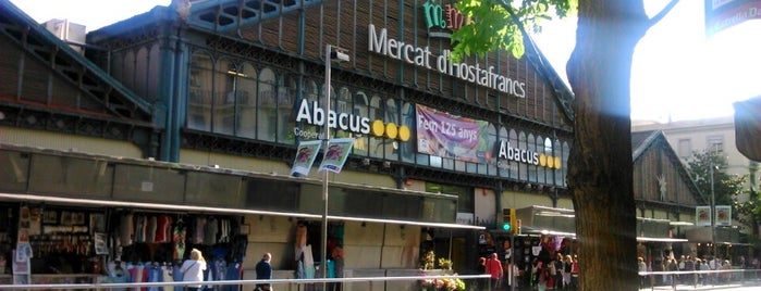Mercat d'Hostafrancs is one of Barcelona Tourism.
