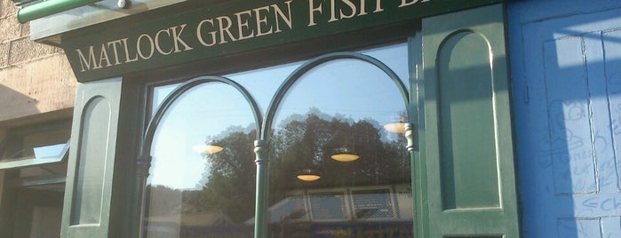 Matlock Green Fish Bar is one of Locais curtidos por Tom.