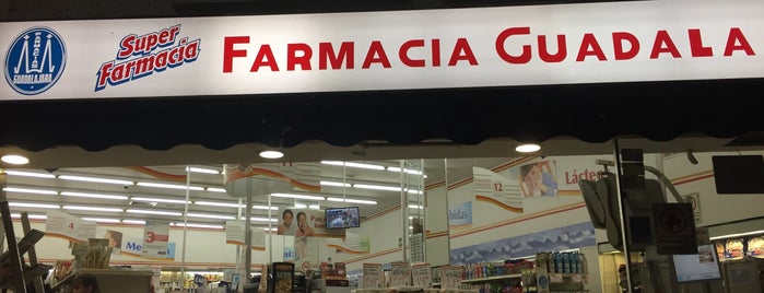 Farmacias Guadalajara is one of Locais curtidos por Fabiola.