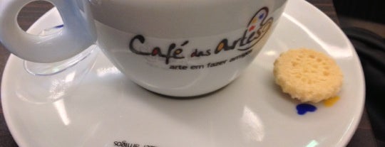 Café das Artes is one of Tempat yang Disukai Gustavo.