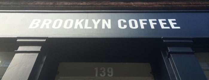 Brooklyn Coffee is one of London to dos.