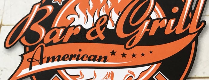 Flames American Bar & Grill is one of Tempat yang Disimpan ខ្មែរ.