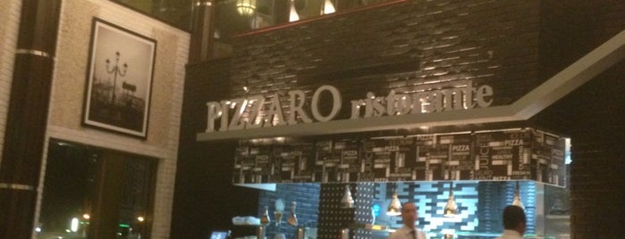 Pizzaro Ristorante is one of Tempat yang Disukai Mº̥stαfα̨ Fk.