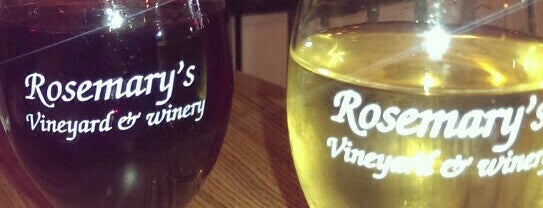 Rosemary's Vineyard & Winery is one of สถานที่ที่ Rebecca ถูกใจ.