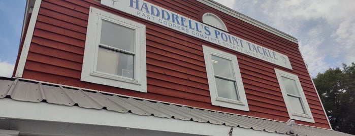 Haddrell's Bait And Tackle is one of South Carolina.
