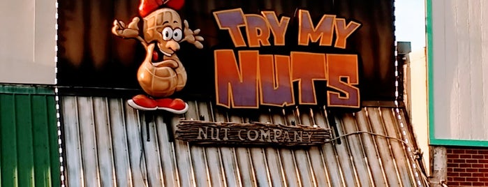 Try My Nuts - Nut Company is one of Orte, die steve gefallen.