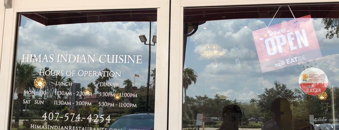 Himas Indian Cuisine is one of Orlando.
