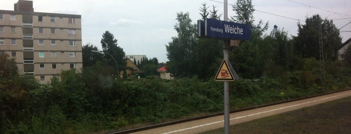 Bahnhof Flensburg Weiche is one of Bf's in Schleswig-Holstein.