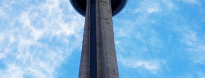 CN Tower is one of Always Gourmand Toronto.