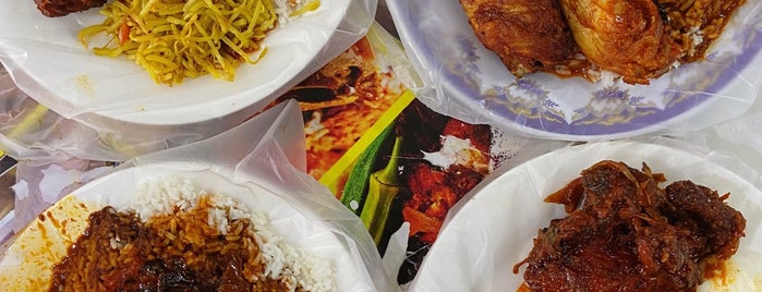 Nasi Kandar Sadam is one of The 15 Best Places for Fried Chicken in Kuala Lumpur.