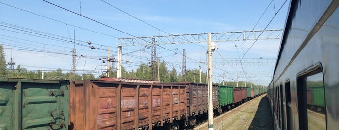 Ж/д станция «Нижняя» is one of Наши станции ЭЦ-МПК.