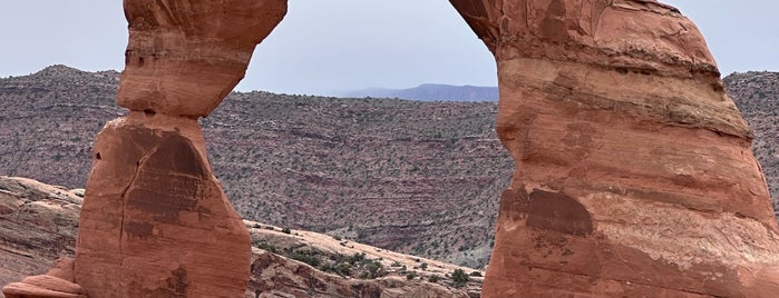 Delicate Arch is one of Lauren 님이 저장한 장소.