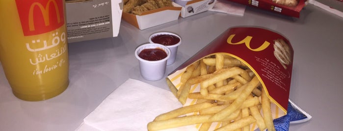McDonald's ماكدونالدز is one of - : понравившиеся места.