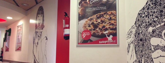 Telepizza is one of Barcellona ristoranti aic.