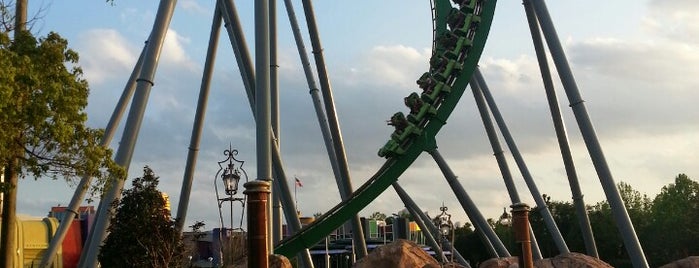 The Incredible Hulk Coaster is one of Someday I will be here..