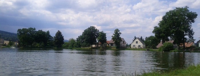 Holubovský rybník is one of Koupání jižní Čechy - koupaliště, rybníky, řeky.