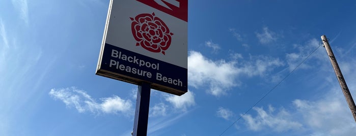 Blackpool Pleasure Beach Railway Station (BPB) is one of My places 2.