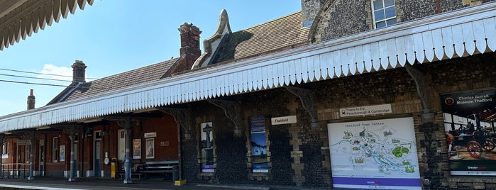 Thetford Railway Station (TTF) is one of Railway Stations in Norfolk.