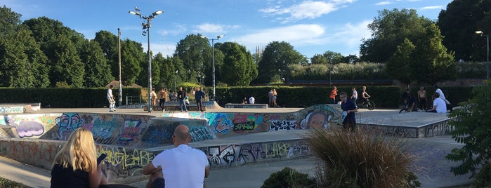 skatepark at the LEVEL is one of London.