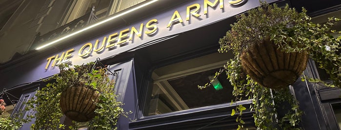 The Queens Arms is one of London Bars.